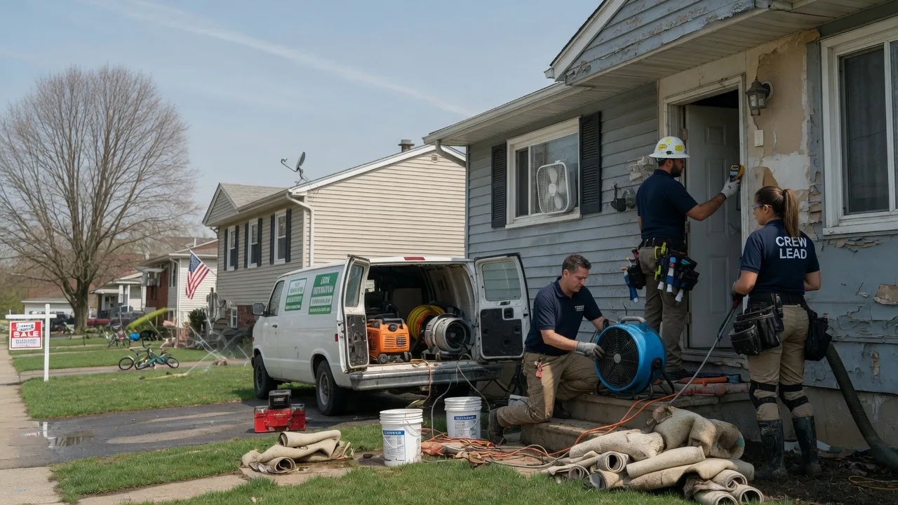 Flood Cleanup in Sacred Heart, MN near me